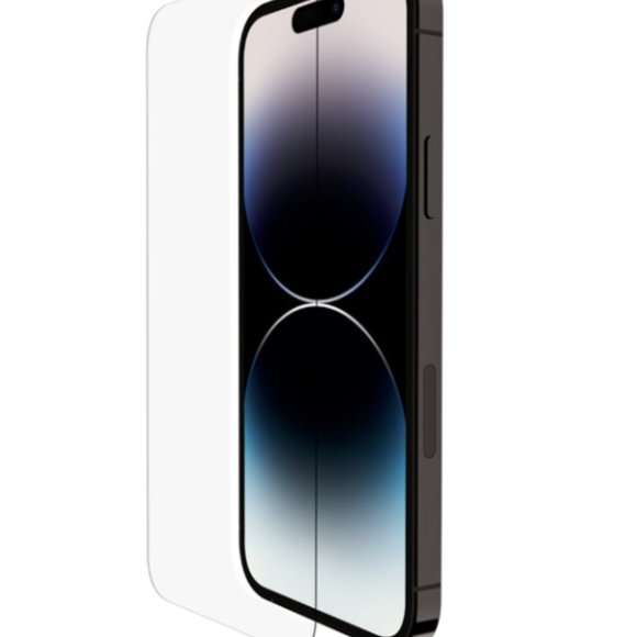 New Belkin Screen force Tempered Glass Screen Protector for iPhone 14 Pro 2-Pack - Picture 4 of 12